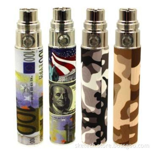 EGO flag battery, colorful battery, 650/900/1100mAh capacity, new model